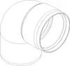 POLOPLAST POLO-KAL XS, Bogen, DN 110, 87, 1 Stk. Produktbild-Vorschau 3