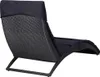 vidaXL Sonnenliege mit Auflage Poly Rattan Schwarz Produktbild-Vorschau 3