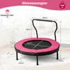GOPLUS Ø102 cm Trampolin Kinder, Gartentrampolin mit Produktbild-Vorschau 5