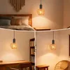 ZMH Hängelampe Boho Pendelleuchte Rattan 1 Flammig Produktbild-Vorschau 6