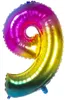 Folienballon 4 rainbow 86 cm Produktbild-Vorschau 11