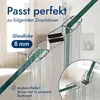 Bagnoxx 2x 2m Duschdichtung versetzt, Magnet Dichtung für Produktbild-Vorschau 2