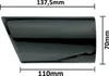2 Auspuffblenden für VW Schwarz Endrohrblenden Auspuff Produktbild-Vorschau 7