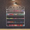 5 tier Metall Herz Nagellack Organizer Wandregale Produktbild-Vorschau 1
