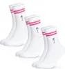 Occulto Damen & Herren Motiv Tennissocken mit Streifen 3er Produktbild-Vorschau 1