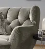 KAWOLA Longseat CHARME Velvet silber Produktbild-Vorschau 2