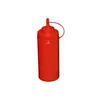 6 Stück rote Quetschflaschen 0,49 Liter Dosierflasche Produktbild-Vorschau 2