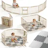 YARDIN XXL Laufstall Baby Holz mit 2 Produktbild-Vorschau 1
