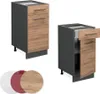 Meuble cuisine Vicco Fame-Line Chêne de force doré 40cm Voir les images du produit 5