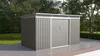 Gartenhaus G21 GRAH 700 - 340 x 206 cm, grau metallic Produktbild-Vorschau 8