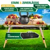 KESSER® Table de camping pliante & réglable en hauteur Voir les images du produit 5