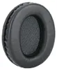 2 coussinets d'oreille en coton noir, adaptés aux casques Voir les images du produit 4