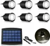 6er Set Mini LED Strahler Solar LED Bodeneinbaustrahler, 3W Produktbild-Vorschau 1