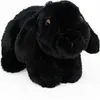 Kuscheltier Widderkaninchen liegend schwarz 20 cm Produktbild-Vorschau 6