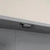 Detail der magnetischen Türschließer am oberen Rand der SoBuy Wandvitrine FSB113-H-DG Anteprima dell’immagine prodotto