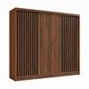 KSHOMECONCEPT Garderobekast Lumil, 240 cm, notenhout Productafbeelding-voorbeeld 2