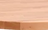 vidaXL Tischplatte Ø80x2,5 cm Rund Massivholz Buche Produktbild-Vorschau 3