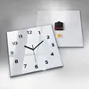 Wallfluent Hodiny - Sklenené Nástenné Hodiny - Tichý Quartz Náhľad obrázku produktu 4