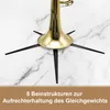 Faltbarer Trompetenständer, 5-beinige Metallhalterung, Produktbild-Vorschau 2
