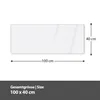 Glasbild 100x40cm in XXL für Wohnzimmer, Schlafzimmer Motiv Produktbild-Vorschau 6