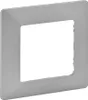 A single, light gray wall plate with a rectangular opening in the center. Náhľad obrázku produktu