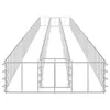 vidaXL Gabbione letto rialzato Acciaio zincato 360x30x10 cm Anteprima dell’immagine prodotto 5