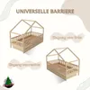Crazy Pine Hausbett mit Schubladen 140x200 cm – Kinderbett Produktbild-Vorschau 3