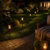 MasterLED 8er Set Solar Gartenfackel 51cm Flammen-Effekt Produktbild-Vorschau 9