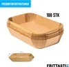 FRITTASTIX 100 pezzi Carta da forno carta assorbente del Anteprima dell’immagine prodotto 5