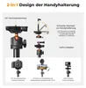 K&F CONCEPT, palo para selfies de aluminio, trípode Vista previa de la imagen del producto 3
