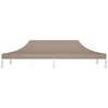 vidaXL Toit de tente de réception 6x3 m taupe 270 g/mÂ Voir les images du produit 11