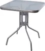 Table de bistrot Table de balcon Table de jardin Argent Voir les images du produit 4