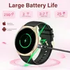 Smartwatch für Damen, rund, Anruf und Antwort, Produktbild-Vorschau 9