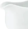 Čajka na omáčku, s uchom a výlevkou, 0,7 l, porcelán, biela Náhľad obrázku produktu 3