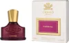 A bottle of Creed Carmina Eau de Parfum and its packaging are displayed side-by-side against a white background. Náhled obrázku produktu