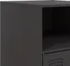 vidaXL Nachttisch Schwarz 34,5x39x62 cm Stahl Produktbild-Vorschau 10
