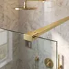 Rea Stabilisatiestang Voor Douchewand 150 Cm Brush Gold Productafbeelding-voorbeeld 5