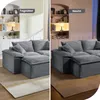 Schlafsofa Modulares Schlafsofa, 2-Sitzer Wohnzimmer Sofa Produktbild-Vorschau 10