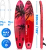 Sup 320Cm Schwimmbrett Mit Komplettem Paddel Und Zubehör Produktbild-Vorschau 2