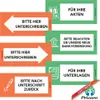 PRICARO foglietti adesivi "Bitte hier unterschreiben", Anteprima dell’immagine prodotto 4