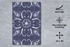 MuchoWow® Mauspad Mousepad Gestaltung - Mandala - Bohème Produktbild-Vorschau 3