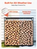 VEVOR Kaminholzregal 3/8 Cord Brennholzregal Feuerholzregal Produktbild-Vorschau 6