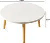 Esstisch mit massivem Holz Bein wasserdicht Nordic Style Produktbild-Vorschau 4