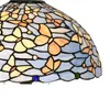 Clayre & Eef Tiffany Tischlampe Ø 40x60 cm Blau Glas Produktbild-Vorschau 4