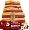 Betz 12-tlg. Handtuch-Set PREMIUM 2 Duschtücher 4 Produktbild-Vorschau 1