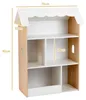 Libreria per bambini COSTWAY a forma di casetta, scaffale Anteprima dell’immagine prodotto 3