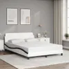 VidaXL 373204, Schwarz, Weiß, 145 cm, 2,18 m, 74,5 cm, 1400 Produktbild-Vorschau 2