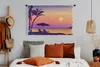 MuchoWow® Wandteppich Wandbehang Strand - Stuhl - Produktbild-Vorschau 4