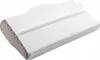 A white orthopedic memory foam pillow with a honeycomb pattern on its surface. Náhled obrázku produktu