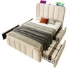 okwish Polsterbett Einzelbett 90 x 200 cm mit gepolstertes Produktbild-Vorschau 8